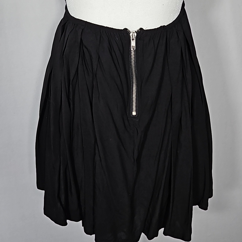 O. Vianca Women's Black A-Line Sequined Chriss-Crossed Back Mini Dress Size L. - Picture 11 of 12